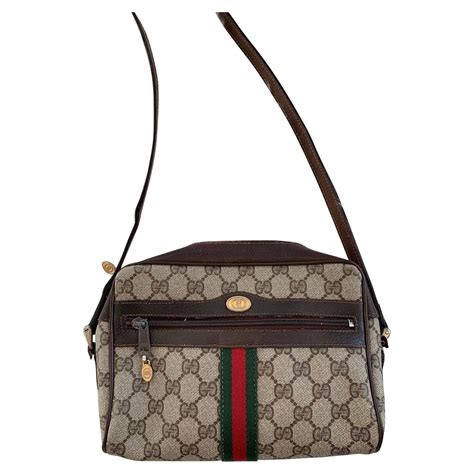 gucci gg supreme canvas sherry line crossbody bag|gucci gg canvas crossbody bag.